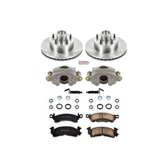 Power Stop KCOE2908 Autospecialty 1-Click Daily Driver Front Brake Kit for 1979-1980 Buick Lesabre Rear Drum product image