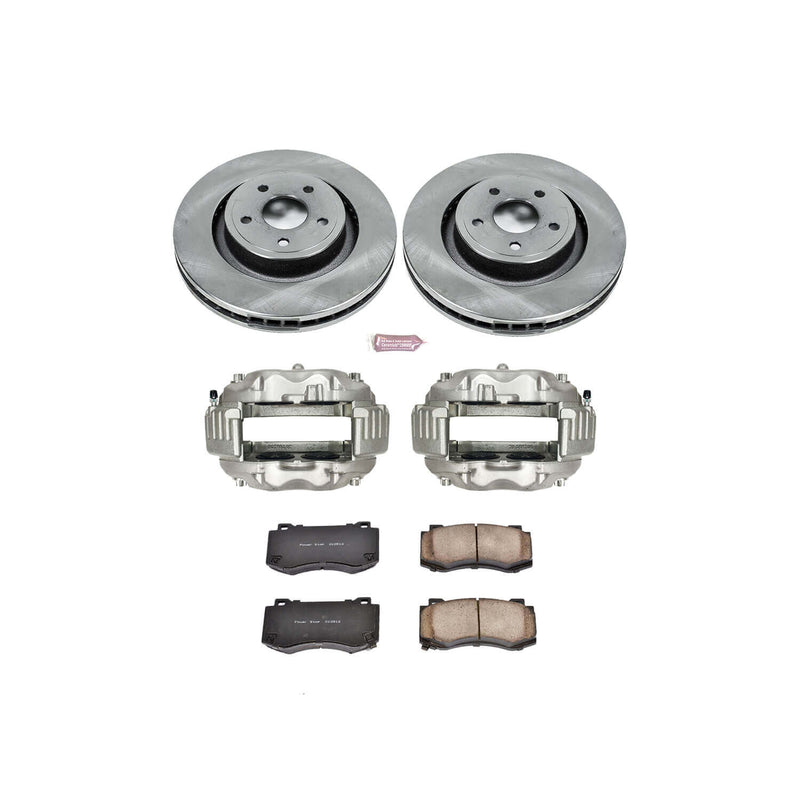 Power Stop KCOE2924 Autospecialty 1-Click Daily Driver Front Brake Kit for 2006-2010 Jeep Grand Cherokee SRT8 product image