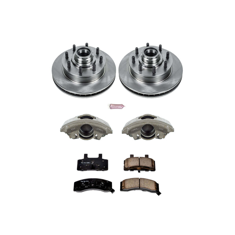 Power Stop KCOE2947 Autospecialty 1-Click Daily Driver Front Brake Kit for 1994-1999 Chevrolet C1500 Suburban product image