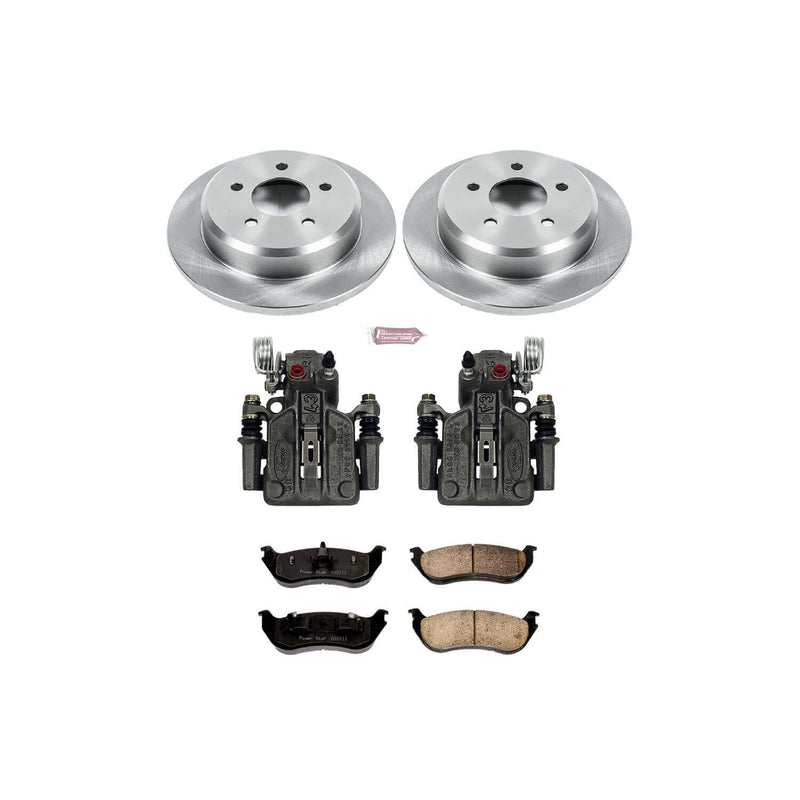 Power Stop KCOE2984 Autospecialty 1-Click Daily Driver Rear Brake Kit for 1996-2002 Ford Crown Victoria product image