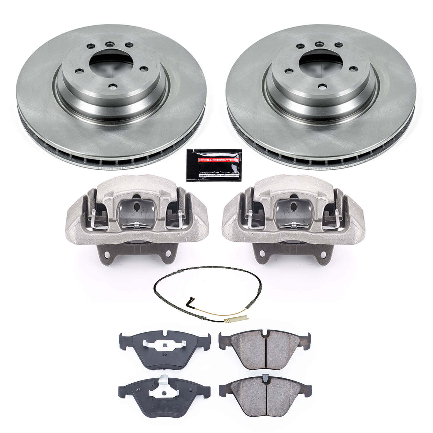 Power Stop KCOE3015 Autospecialty 1-Click Daily Driver Front Brake Kit for 2009-2010 BMW 335I Xdrive product image