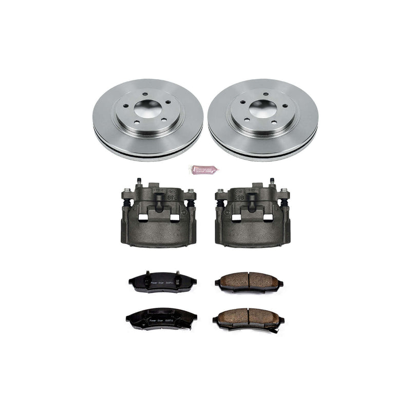 Power Stop KCOE3018 Autospecialty 1-Click Daily Driver Front Brake Kit for 1995-1996 Buick Regal product image