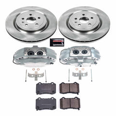 Power Stop KCOE3019A Rear Autospecialty 1-Click OE Replacement Pad And Rotor Kit With Calipers for 2009-2015 Cadillac Cts V product image