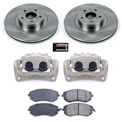 Power Stop KCOE3038A Autospecialty 1-Click OE Replacement Pad And Rotor Kit With Calipers for 2004-2006 Subaru Baja Turbo product image