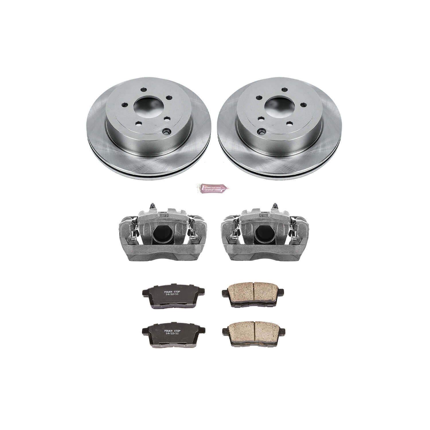 Power Stop KCOE3060 Autospecialty 1-Click Daily Driver Rear Brake Kit for 2007-2010 Ford Edge product image