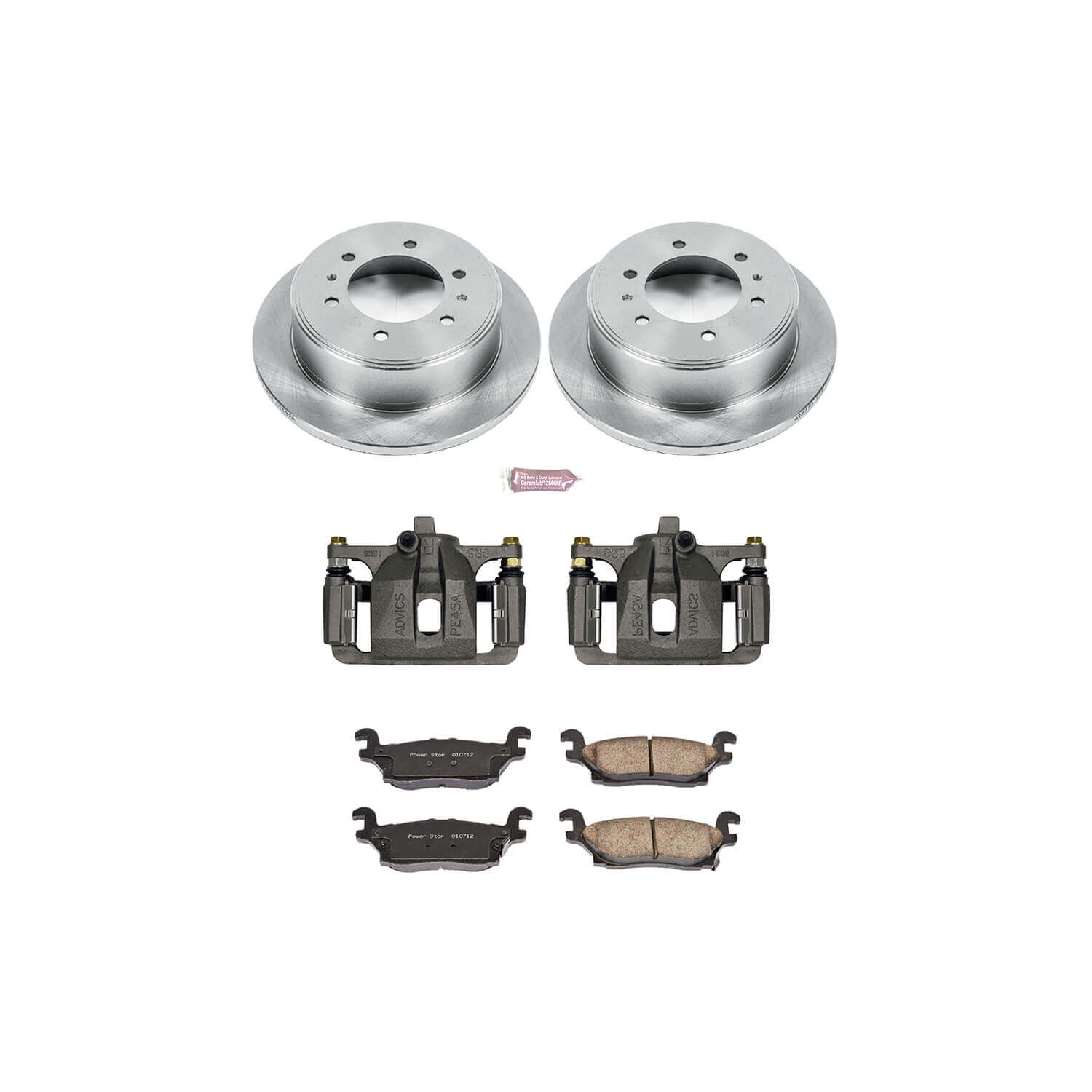 Power Stop KCOE3067 Autospecialty 1-Click Daily Driver Rear Brake Kit for 2006-2010 Hummer H3 product image