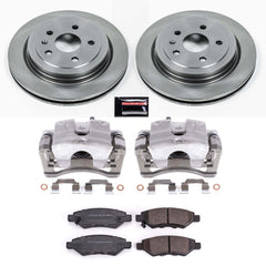 Power Stop KCOE3072B Autospecialty 1-Click OE Replacement Pad And Rotor Kit With Calipers for 2008 Cadillac Cts product image