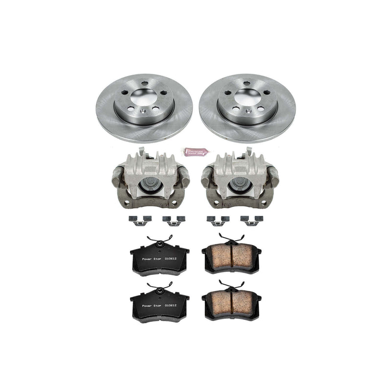 Power Stop KCOE3093 Autospecialty 1-Click Daily Driver Rear Brake Kit for 2000-2006 Audi Tt Quattro product image