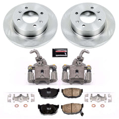 Power Stop KCOE3106 Autospecialty 1-Click OE Replacement Rear Brake Kit With Calipers for 2001-2005 Hyundai Elantra Rear Disc product image