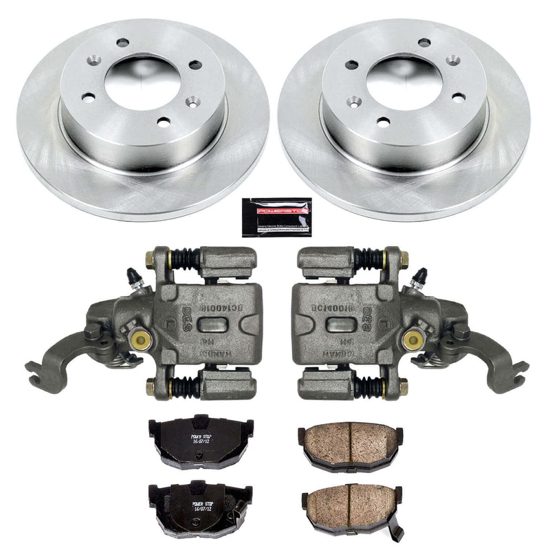 Power Stop KCOE3106A Autospecialty 1-Click Daily Driver Rear Brake Kit for 2005-2006 Hyundai Elantra Rear Disc product image