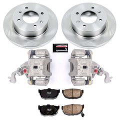 Power Stop KCOE3106B Autospecialty 1-Click OE Replacement Pad And Rotor Kit With Calipers for 1997-2000 Hyundai Elantra Rear Disc product image