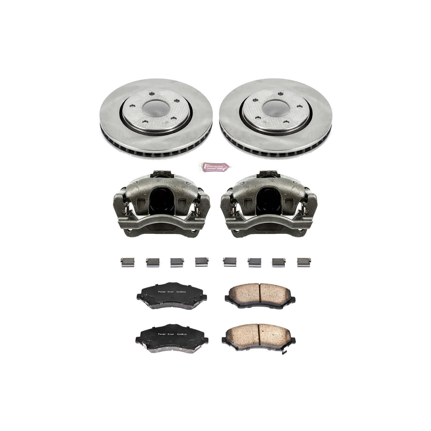 Power Stop KCOE3118 Autospecialty 1-Click Daily Driver Front Brake Kit for 2008-2016 Chrysler Town & Country product image