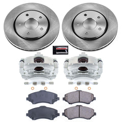 Power Stop KCOE3118A Autospecialty 1-Click OE Replacement Pad And Rotor Kit With Calipers for 2009-2013 Dodge Journey product image