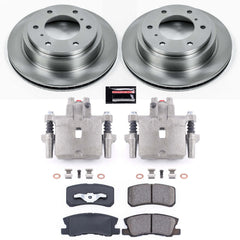 Power Stop KCOE3119 Autospecialty 1-Click OE Replacement Rear Brake Kit With Calipers for 2001-2006 Mitsubishi Montero product image