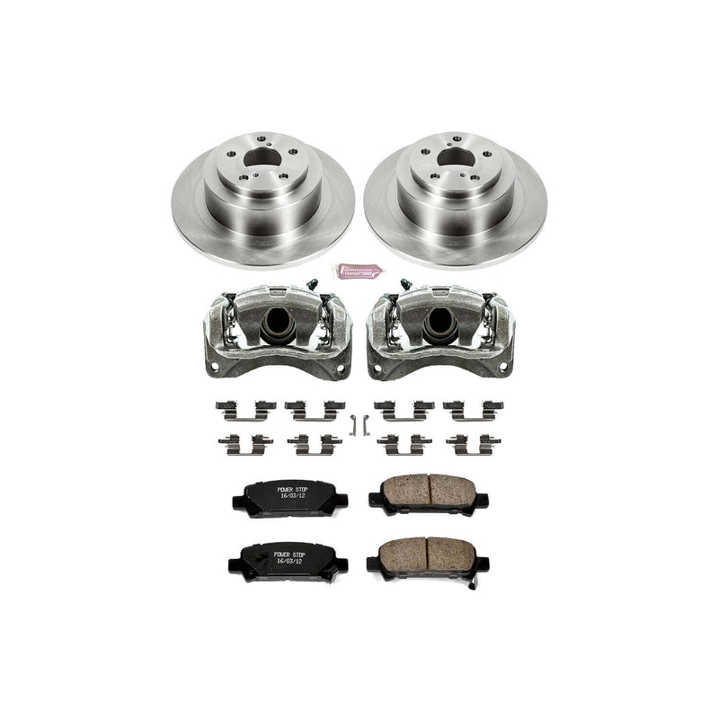 Power Stop KCOE3124 Autospecialty 1-Click Daily Driver Rear Brake Kit for 2003-2006 Subaru Baja product image