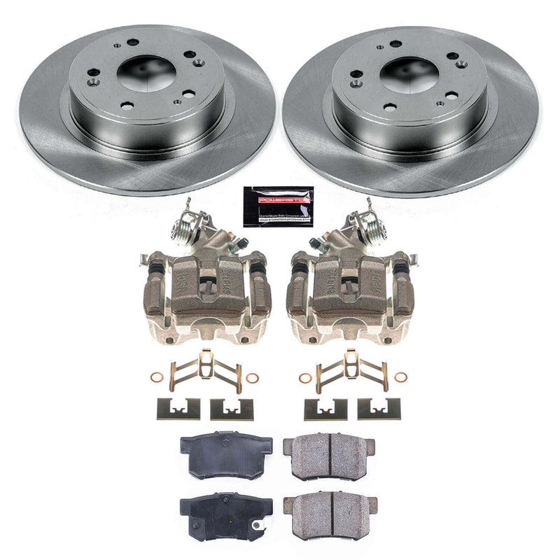 Power Stop KCOE3128 Autospecialty 1-Click OE Replacement Pad And Rotor Kit With Calipers for 2005 Honda Accord Sedan (4 Door) product image