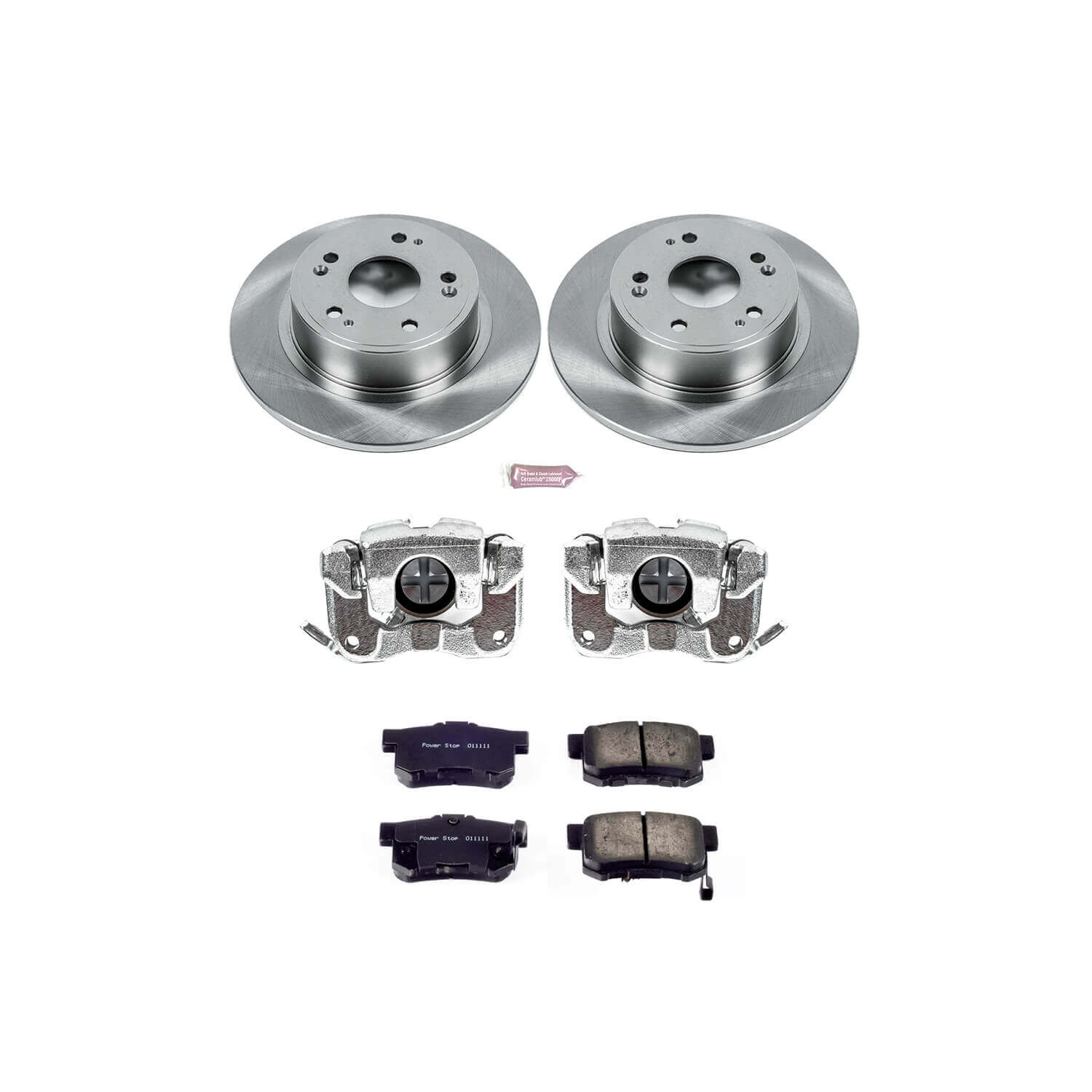 Power Stop KCOE3128A Autospecialty 1-Click Daily Driver Rear Brake Kit for 2016-2018 Acura ILX product image
