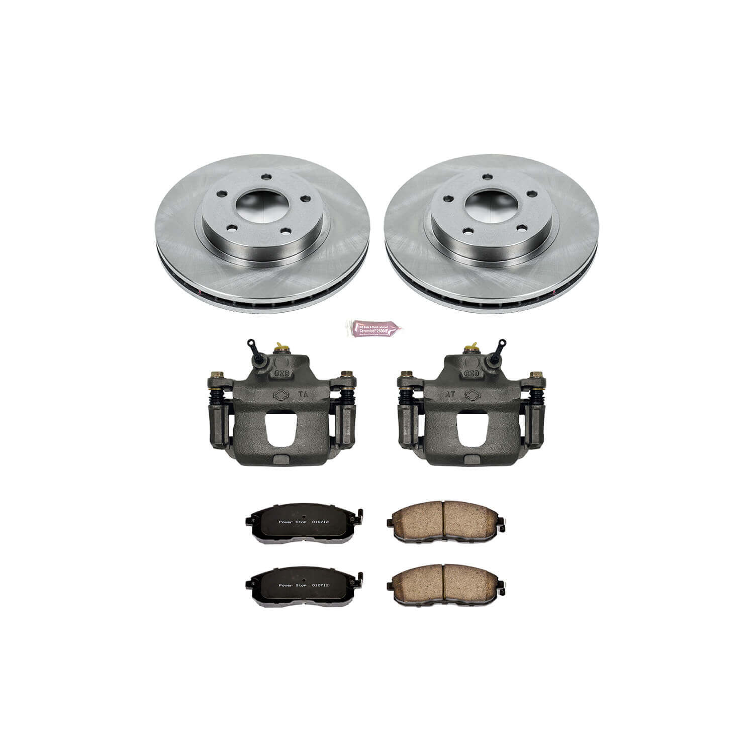 Power Stop KCOE3137A Autospecialty 1-Click Daily Driver Front Brake Kit for 1999 Nissan Maxima product image