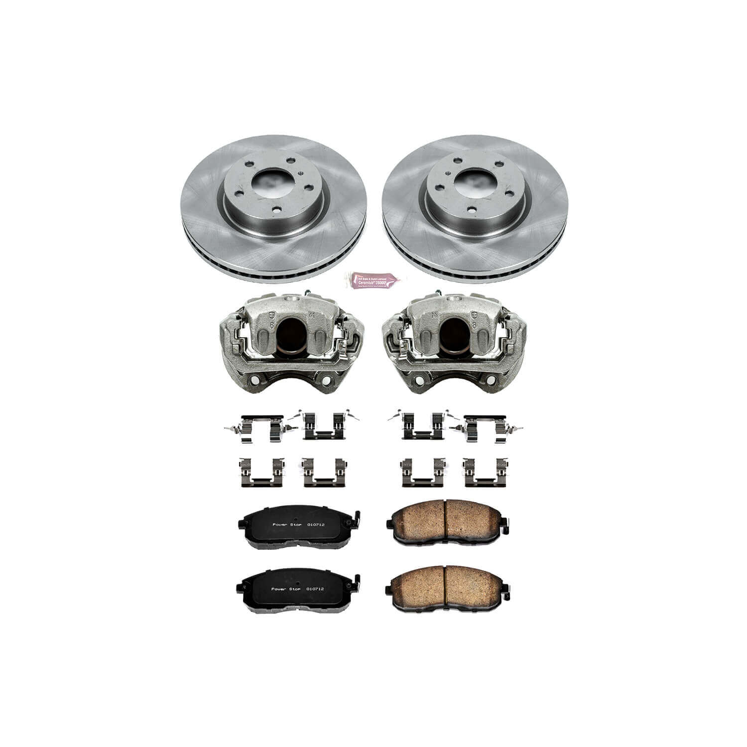 Power Stop KCOE3140 Autospecialty 1-Click Daily Driver Front Brake Kit for 2003 Infiniti G35 product image