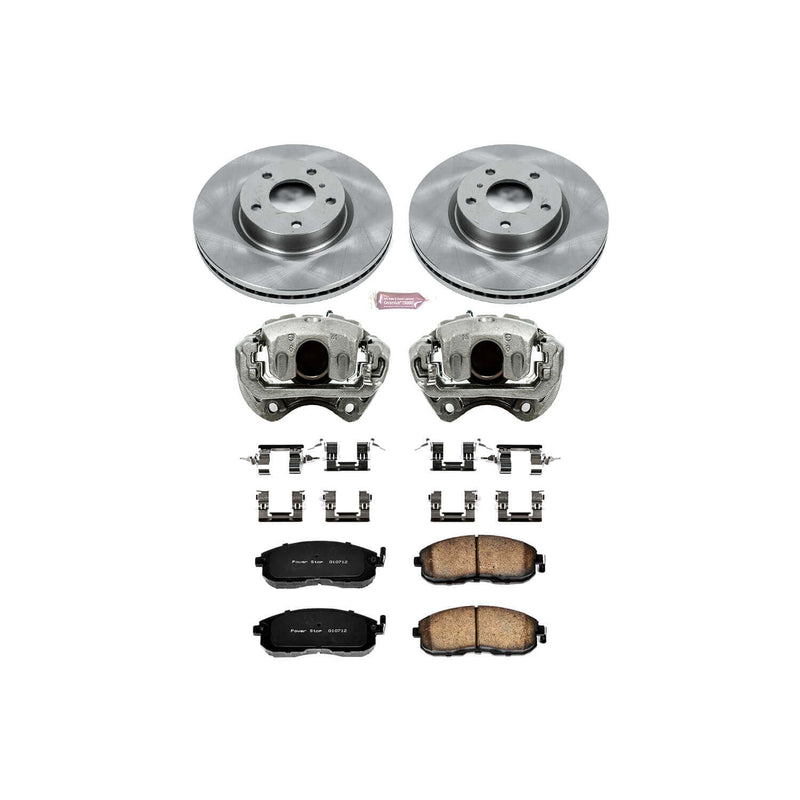 Power Stop KCOE3140 Autospecialty 1-Click Daily Driver Front Brake Kit for 2003 Infiniti G35 product image