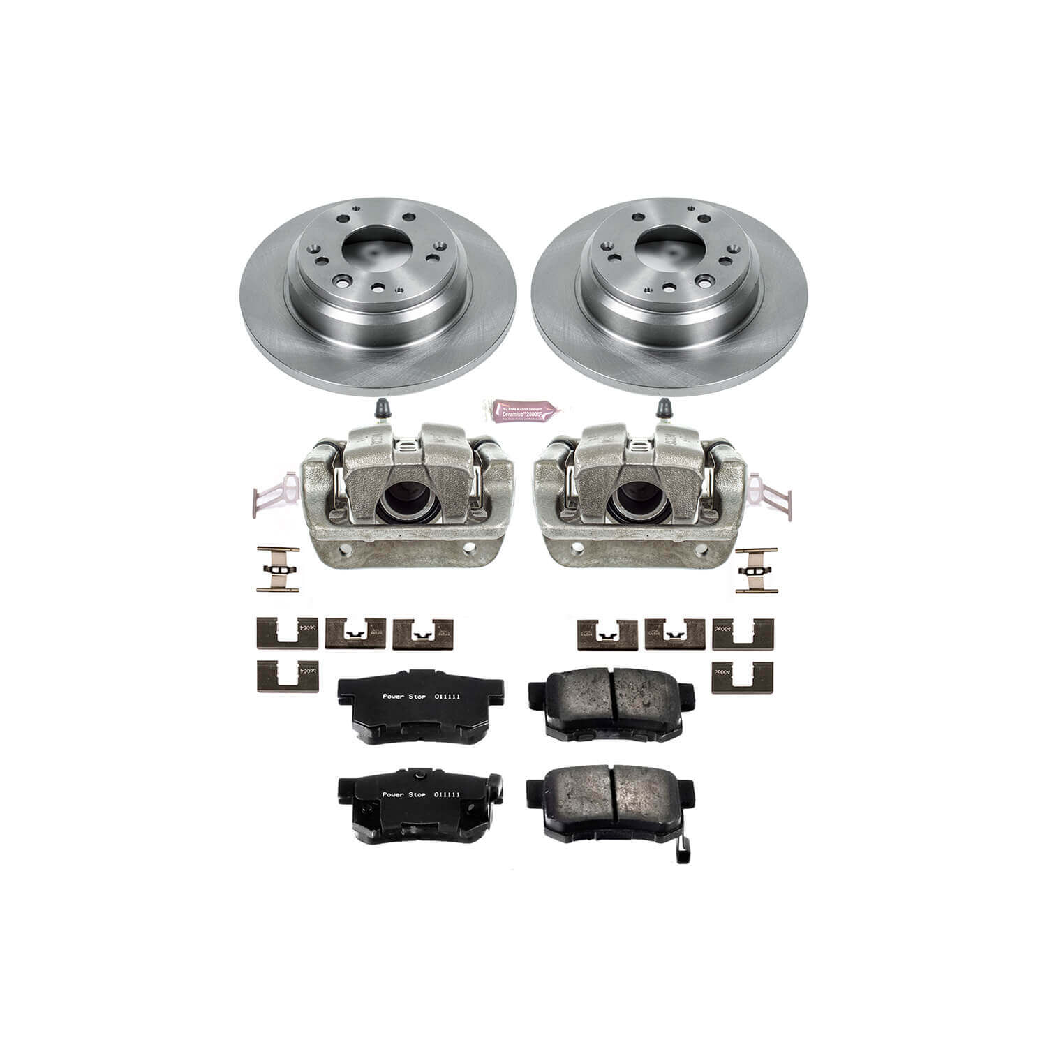 Power Stop KCOE3154 Autospecialty 1-Click Daily Driver Rear Brake Kit for 1999-2001 Acura RL product image