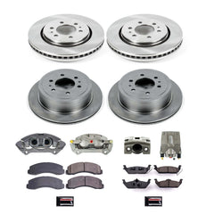Power Stop KCOE3166 Autospecialty 1-Click Daily Driver Front And Rear Brake Kit for 2010-2011 Ford F-150 product image