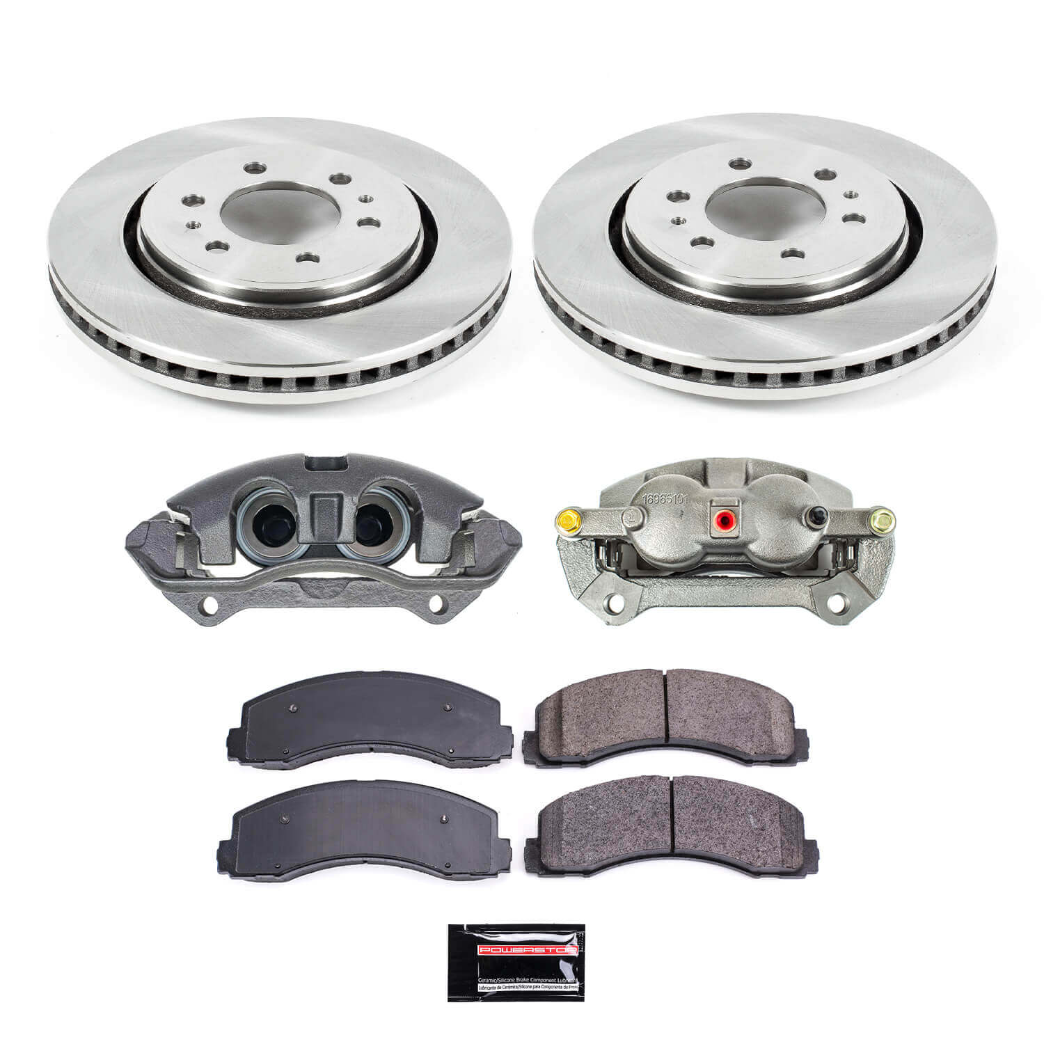 Power Stop KCOE3167 Autospecialty 1-Click Daily Driver Front Brake Kit for 2010-2021 Ford Expedition product image