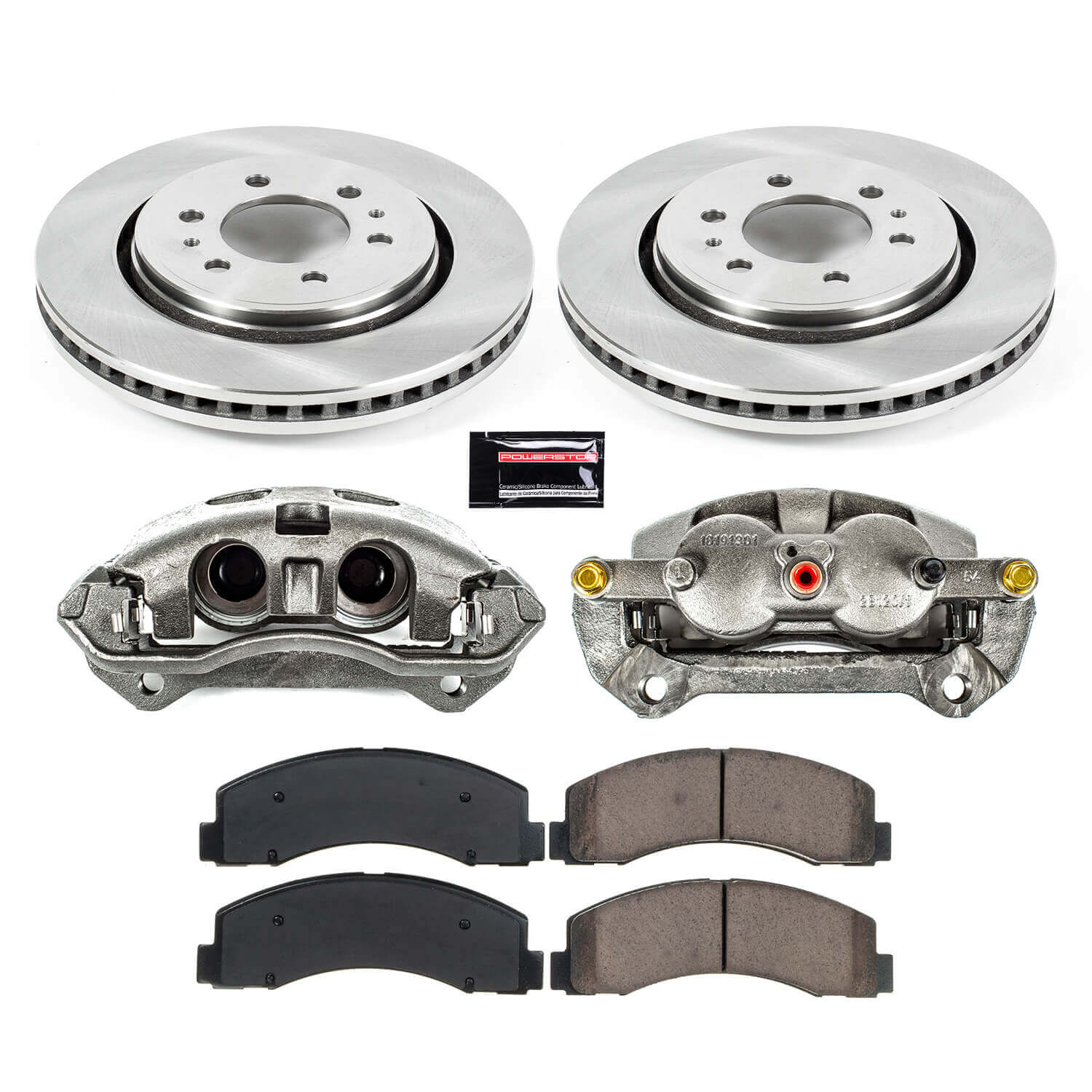 Power Stop KCOE3167A Autospecialty 1-Click Daily Driver Front Brake Kit for 2012-2020 Ford F-150 product image