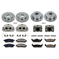 Power Stop KCOE4006 Autospecialty 1-Click Daily Driver Front And Rear Brake Kit for 2004 Ford F-150 4 Wheel Drive product image