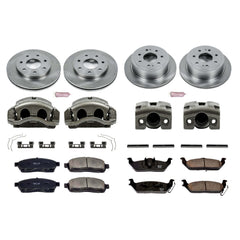 Power Stop KCOE4006A Autospecialty 1-Click Daily Driver Front And Rear Brake Kit for 2005-2007 Ford F-150 4 Wheel Drive product image