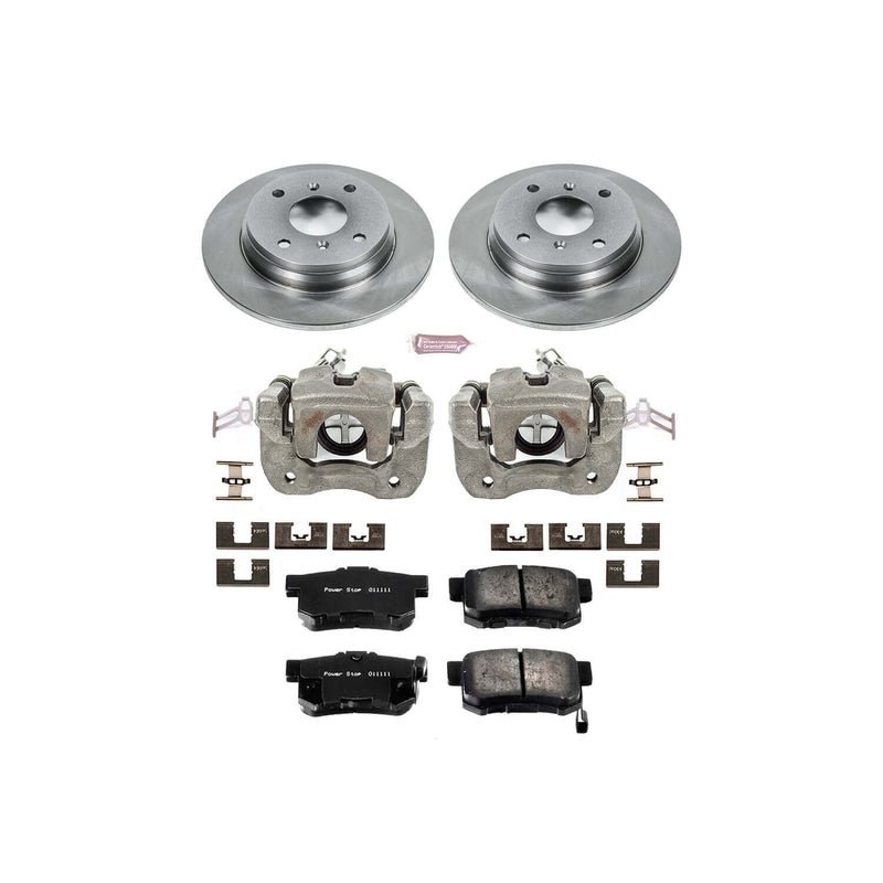 Power Stop KCOE407 Autospecialty 1-Click Daily Driver Rear Brake Kit for 1992-1996 Honda Prelude product image