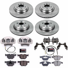 Power Stop KCOE4094 Autospecialty 1-Click Daily Driver Front And Rear Brake Kit for 2009-2010 BMW 335D product image