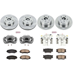 Power Stop KCOE4100 Autospecialty 1-Click Daily Driver Front And Rear Brake Kit for 2006-2011 Toyota RAV4 product image