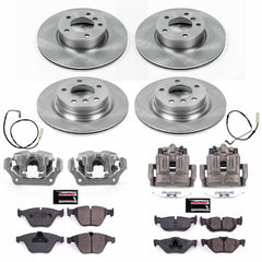 Power Stop KCOE4107 Autospecialty 1-Click OE Replacement Front And Rear Brake Kit With Calipers for 2008-2010 BMW 328I Coupe (2 Door), Sedan (4 Door) product image