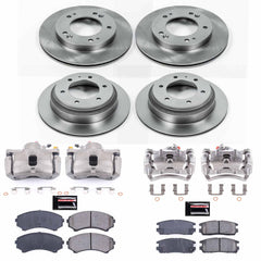 Power Stop KCOE4311 Autospecialty 1-Click OE Replacement Pad And Rotor Kit With Calipers for 2002 Isuzu Axiom 4 Wheel Drive product image