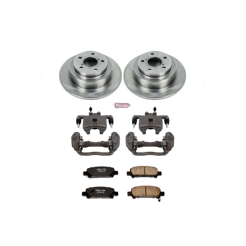 Power Stop KCOE449 Autospecialty 1-Click Daily Driver Rear Brake Kit for 1998-2003 Subaru Forester Rear Disc product image