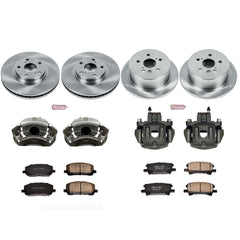 Power Stop KCOE4531 Autospecialty 1-Click Daily Driver Front And Rear Brake Kit for 2004-2007 Toyota Highlander product image