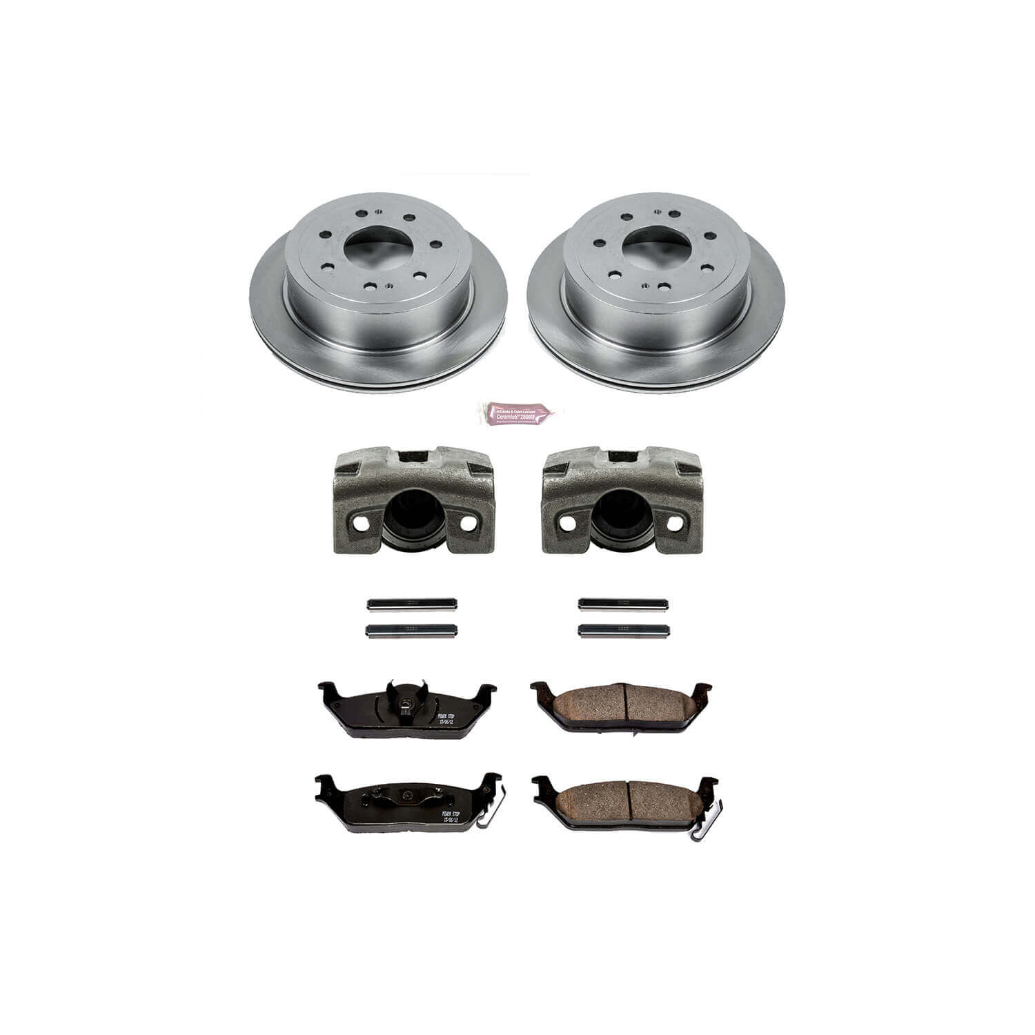 Power Stop KCOE4556 Autospecialty 1-Click Daily Driver Rear Brake Kit for 2004-2011 Ford F-150 product image