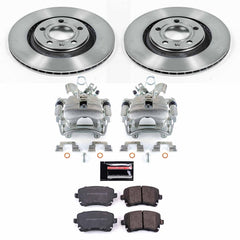 Power Stop KCOE4564 Autospecialty 1-Click OE Replacement Pad And Rotor Kit With Calipers for 2004-2009 Audi S4 product image