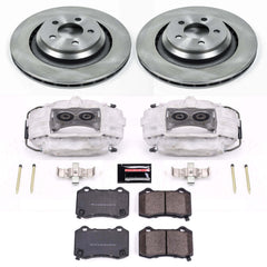 Power Stop KCOE4583 Autospecialty 1-Click OE Replacement Rear Brake Kit With Calipers for 2005-2009 Chrysler 300 C SRT8 product image