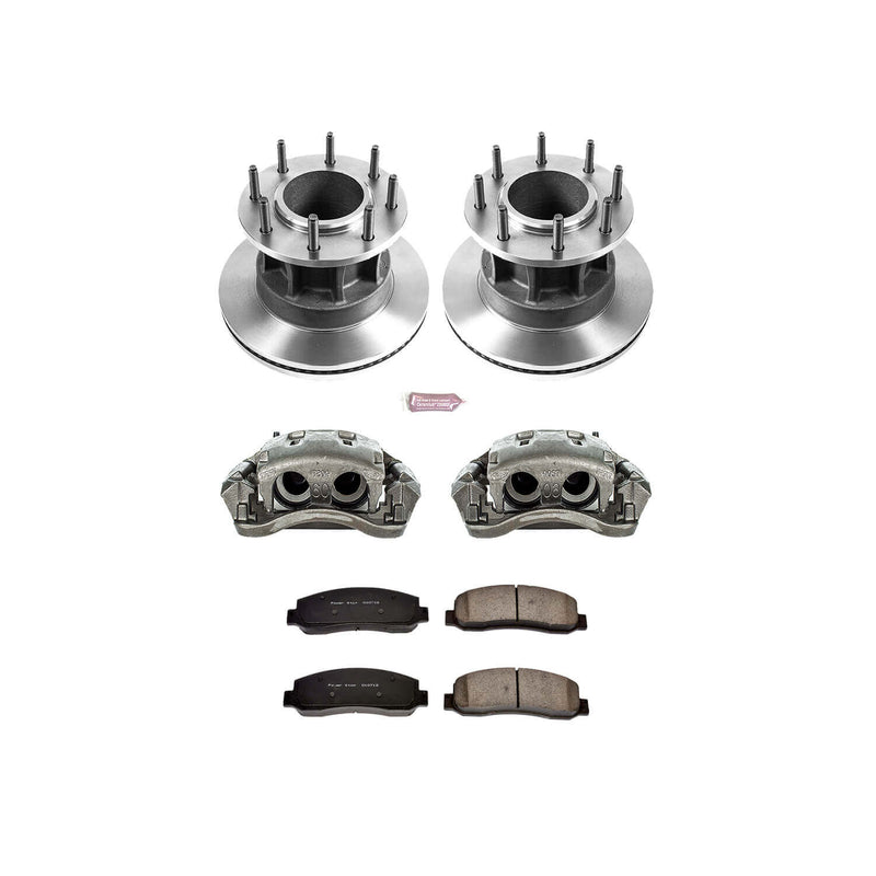 Power Stop KCOE4595 Autospecialty 1-Click Daily Driver Front Brake Kit for 2007-2009 Ford F-350 Super Duty Rear Wheel Drive product image