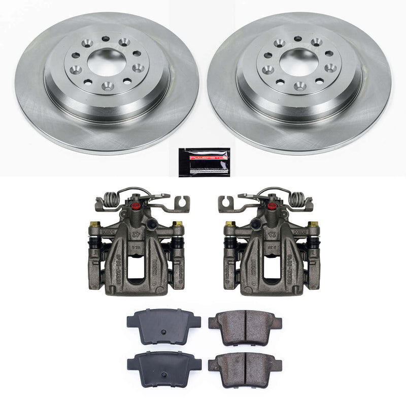 Power Stop KCOE4600 Autospecialty 1-Click Daily Driver Rear Brake Kit for 2005-2007 Ford Five Hundred product image