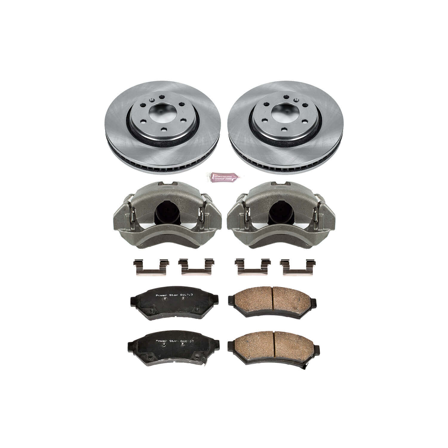 Power Stop KCOE4602 Autospecialty 1-Click Daily Driver Front Brake Kit for 2006-2007 Buick Terraza product image