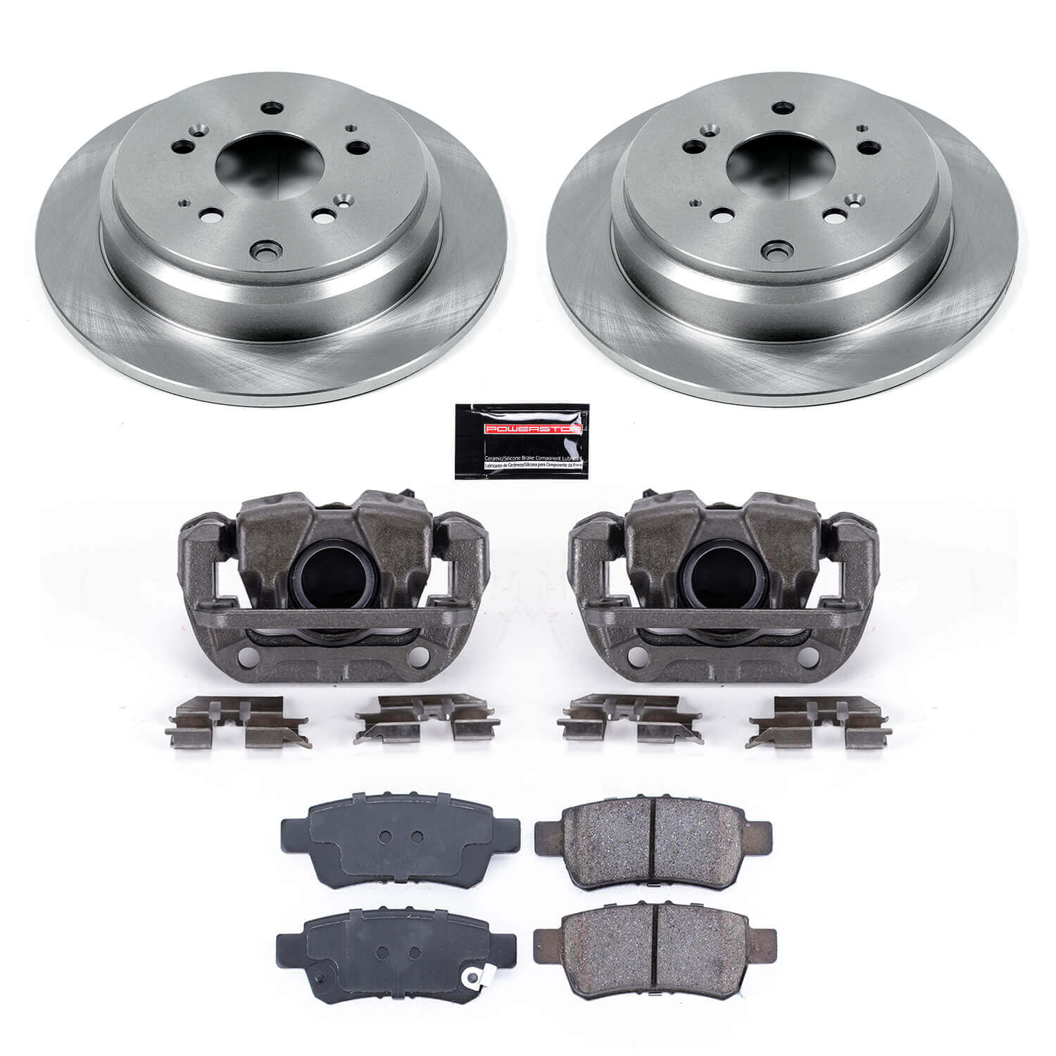 Power Stop KCOE4604 Autospecialty 1-Click Daily Driver Rear Brake Kit for 2005-2010 Honda Odyssey product image
