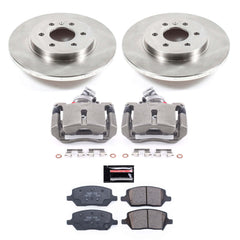 Power Stop KCOE4610 Autospecialty 1-Click OE Replacement Rear Brake Kit With Calipers for 2006 Buick Terraza All Wheel Drive, Front Wheel Drive product image