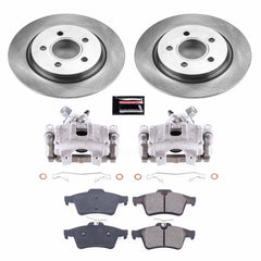 Power Stop KCOE4613 Autospecialty 1-Click OE Replacement Pad And Rotor Kit With Calipers for 2008-2013 Volvo C30 product image