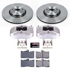 Power Stop KCOE4633 Autospecialty 1-Click OE Replacement Pad And Rotor Kit With Calipers for 2007-2011 Lexus GS350 Rear Wheel Drive product image