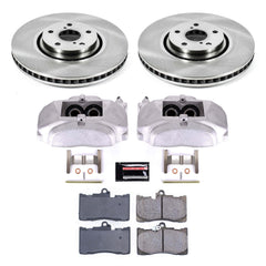 Power Stop KCOE4634 Autospecialty 1-Click OE Replacement Pad And Rotor Kit With Calipers for 2007-2011 Lexus GS350 All Wheel Drive product image