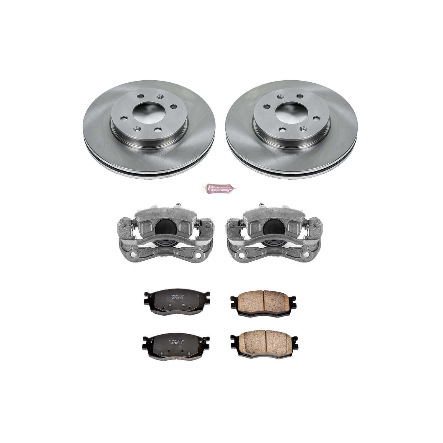 Power Stop KCOE4652 Autospecialty 1-Click Daily Driver Front Brake Kit for 2006-2011 Hyundai Accent product image