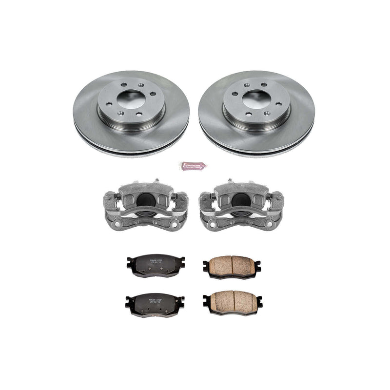 Power Stop KCOE4652 Autospecialty 1-Click Daily Driver Front Brake Kit for 2006-2011 Hyundai Accent product image